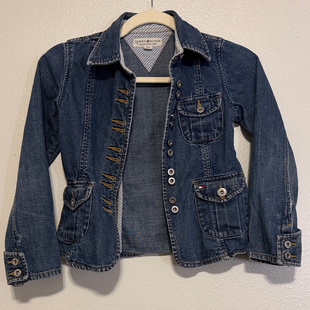 Tommy Hilfiger Kids Blue Denim Jacket